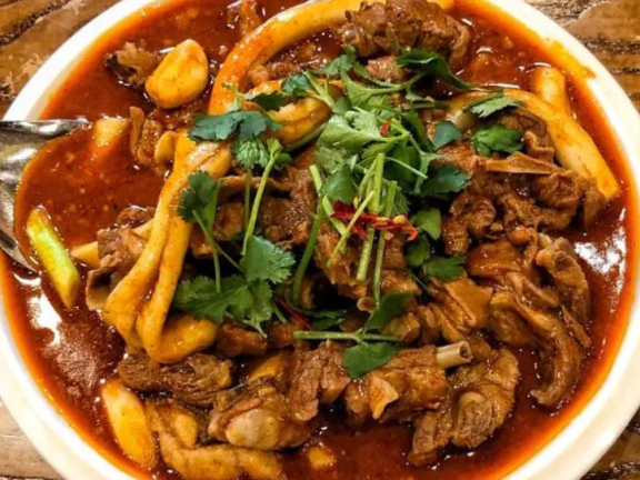 黄渠桥爆炒羊羔肉