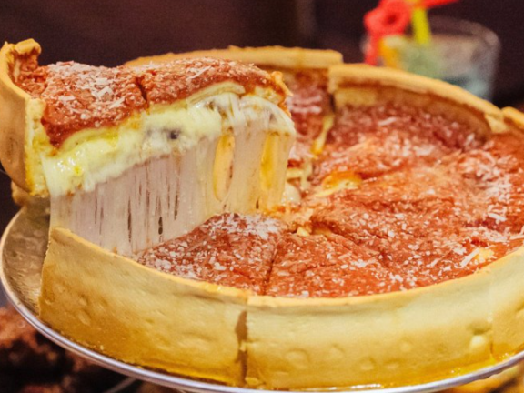 芝加哥深盘pizza
